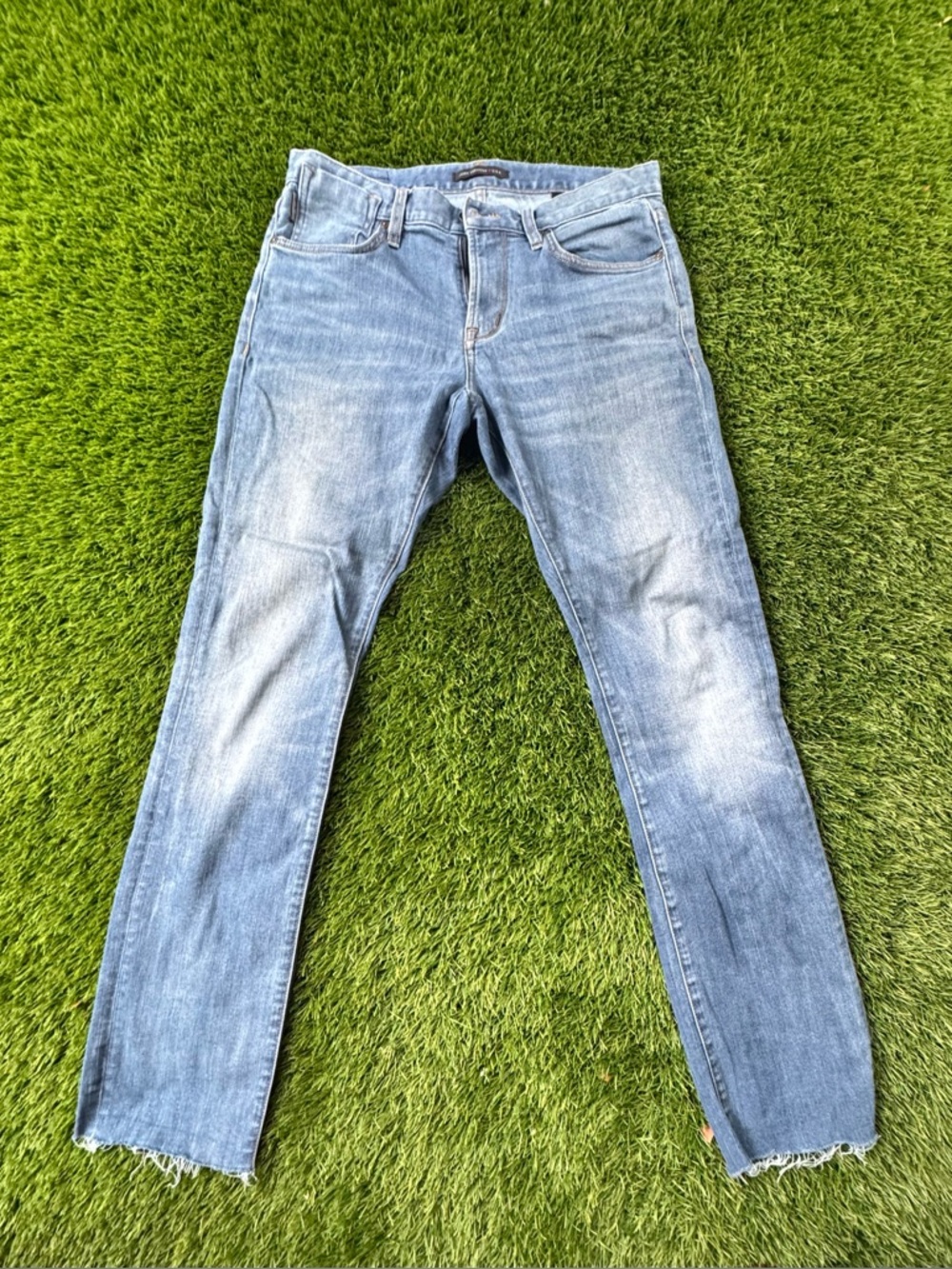 John Varvatos Light Blue Skinny Jeans
